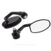 Зеркала в торец руля LU0220 Black