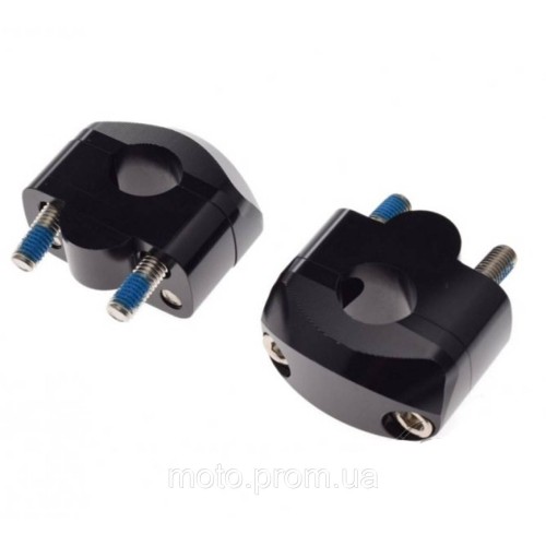 Проставки керма 22 мм Black ASBRK09B