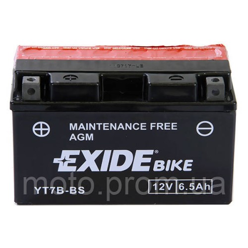 АКБ EXIDE ET7B-BS = YT7B-BS
