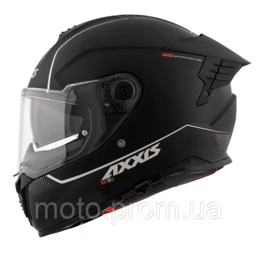 Мотошлем AXXIS HAWK SV Solid A1 Matt Black L