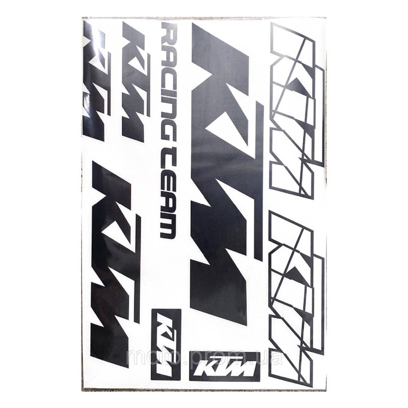 Наклейка аркуш KTM під оригінал
