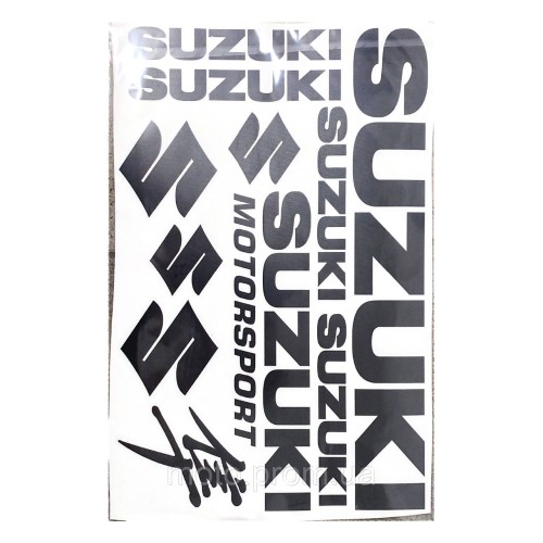 Наклейка-лісточка Suzuki під оригінал