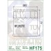 Фільтр оливний HIFLO FILTRO HF175
