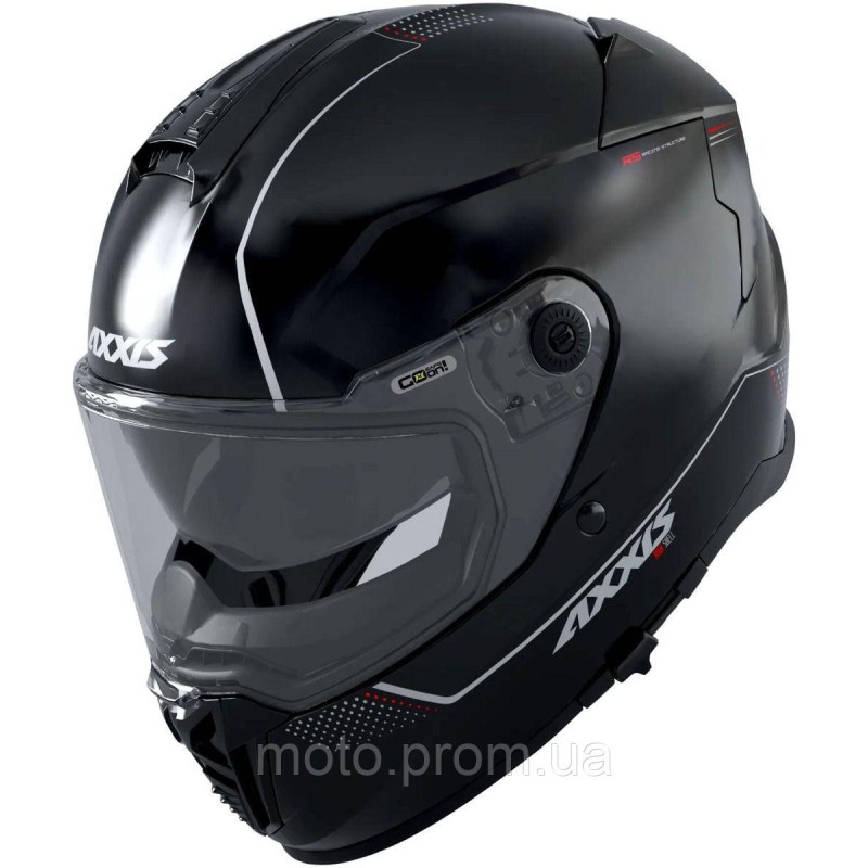 Мотошлем AXXIS HAWK SV Solid A1 Gloss Black L