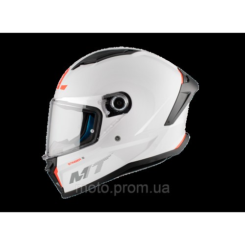 Мотошлем MT STINGER 2 A0 Solid Gloss White S