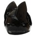 Мотошолом кішка Nitrinos NEKO HNJ Gloss Black L-XL