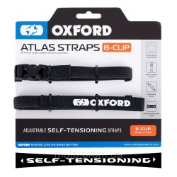 Ремені багажні Oxford Atlas B-Clip 17 mm x 1.2M Black Ремені багажні Oxford Atlas B-Clip 17 mm x 1.2M Black