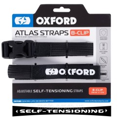Ремені багажні Oxford Atlas B-Clip 26 mm x 1.2M Black Ремені багажні Oxford Atlas B-Clip 26 mm x 1.2M Black