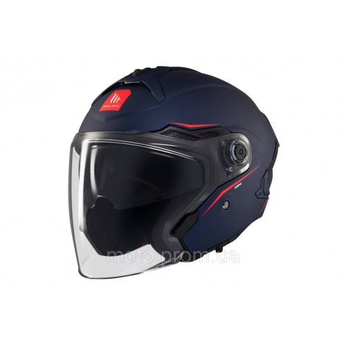Мотошлем MT Cosmo SV Solid Matt Blue S