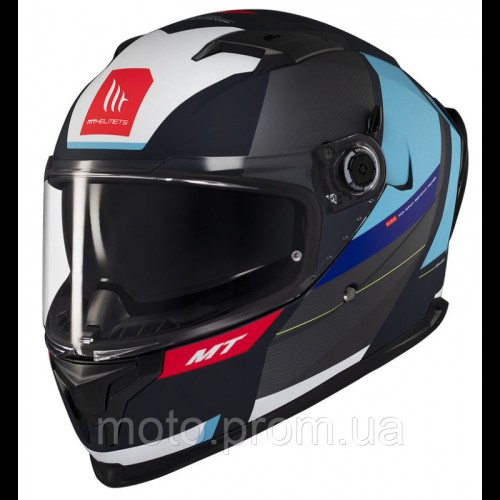 Мотошлем MT BRAKER SV CHENTO C7 Matt Blue XS