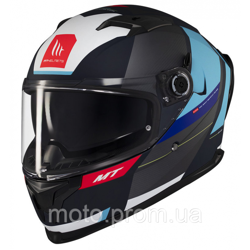 Мотошлем MT BRAKER SV CHENTO C7 Matt Blue XS