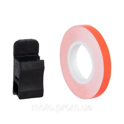 Наклейка світловідбивна Oxford Wheel Stripes Fluo Orange + Appl