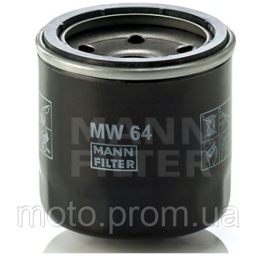 Фильтр масляный MANN MW 64 (HF204)