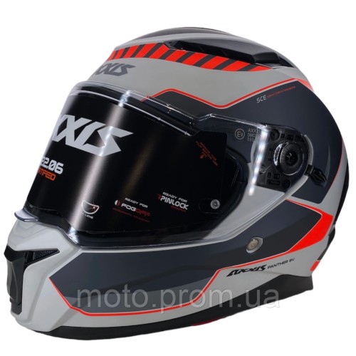 Мотошлем AXXIS PANTHER SV Gale A5 Matt Red L