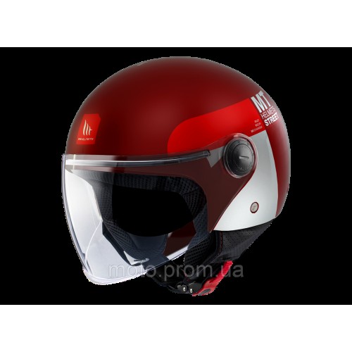 Мотошолом MT STREET S Inboard C5 Matt ECE2206 L