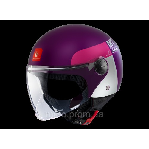 Мотошлем MT STREET S Inboard C8 Matt ECE2206 XS