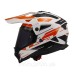Мотошлем LS2 MX702 Pioneer 2 Namib White Orange M