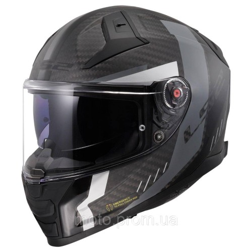 LS2 FF811 Vector 2 C Grid Matt Black Grey