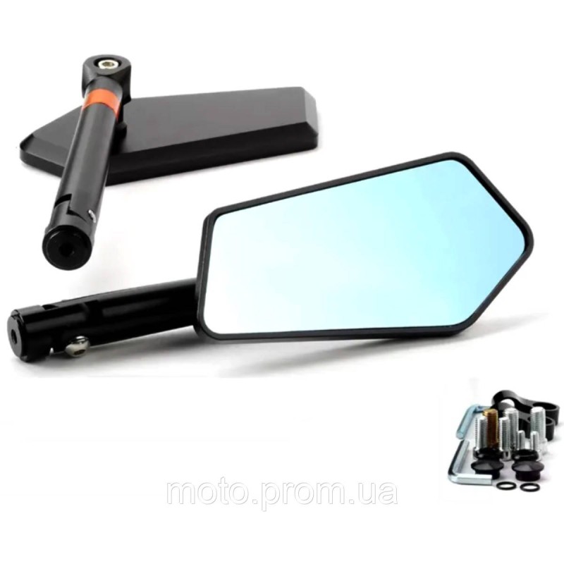 ДзеркалаCNC Black 122x48мм LM0062 VM01-077