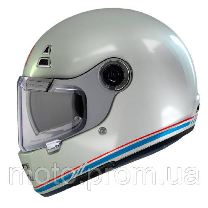 Мотошлем MT Jarama SV Solid A7 White Gloss L
