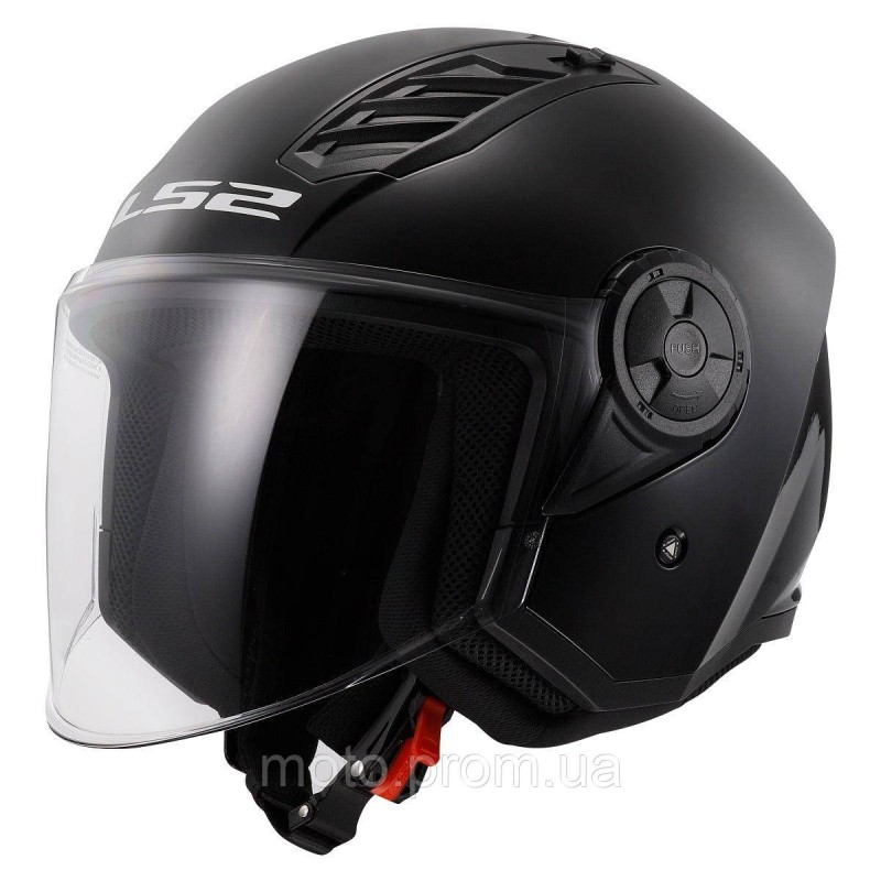 Мотошлем LS2 OF616 Airflow 2 Solid Gloss Black