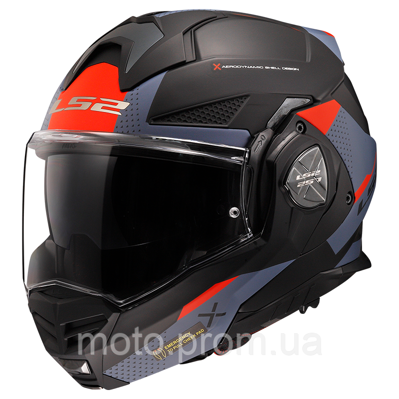 Мотошлем LS2 FF901 Advant X Oblivion Matt Black Blue L