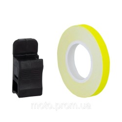 Наклейка світловідбивна Oxford Wheel Stripes Fluo Yellow + Appl