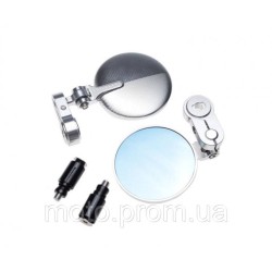 Дзеркала в торець керма VESPA Silver PVE5603S Дзеркала в торець керма VESPA Silver PVE5603S