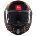 Мотошолом MT ATOM 2 SV STRANGE C4 Matt Orange L