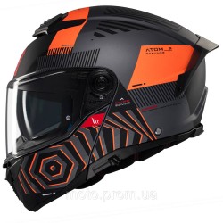 Мотошолом MT ATOM 2 SV STRANGE C4 Matt Orange M Мотошолом MT ATOM 2 SV STRANGE C4 Matt Orange M