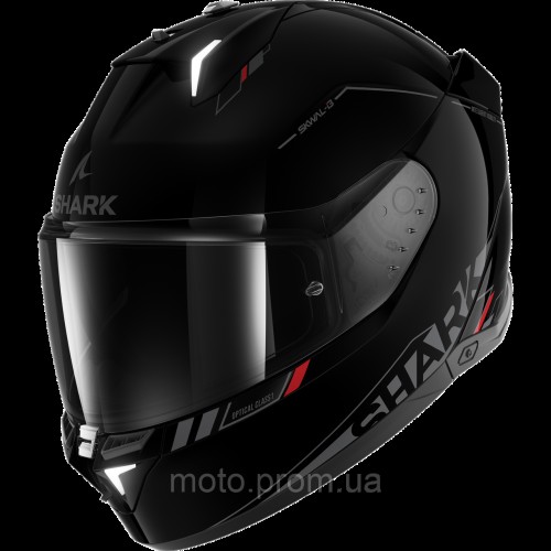 Мотошлем Shark Skwal i3 Blank Black