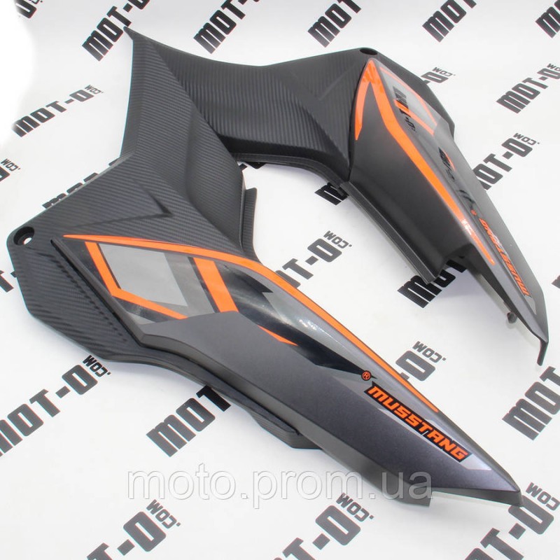 Пластик боковой центр. (л+п), оранжевый MT250GY-AD1 (Challenge GT250)