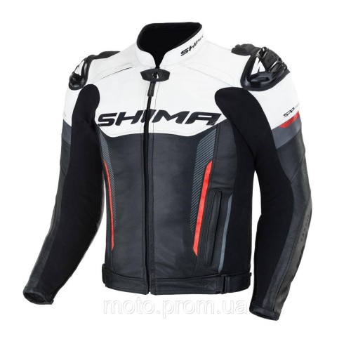 Мотокуртка Shima Bandit White Red L