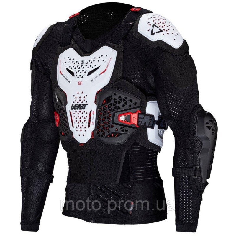 Захист тіла LEATT 5.5 EVO Body Protector White L
