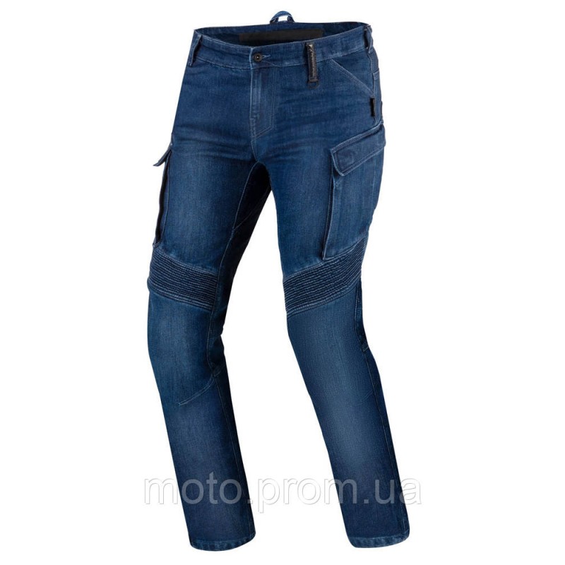 Мотоджинси одношарові SHIMA Giro 2.0 Urban Blue W32-L32