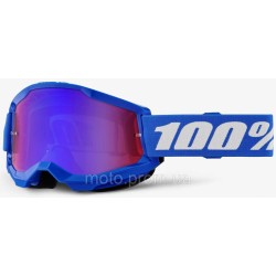 Окуляри 100% STRATA 2 Blue - Mirror Blue Lens, Mirror Lens Окуляри 100% STRATA 2 Blue - Mirror Blue Lens, Mirror Lens