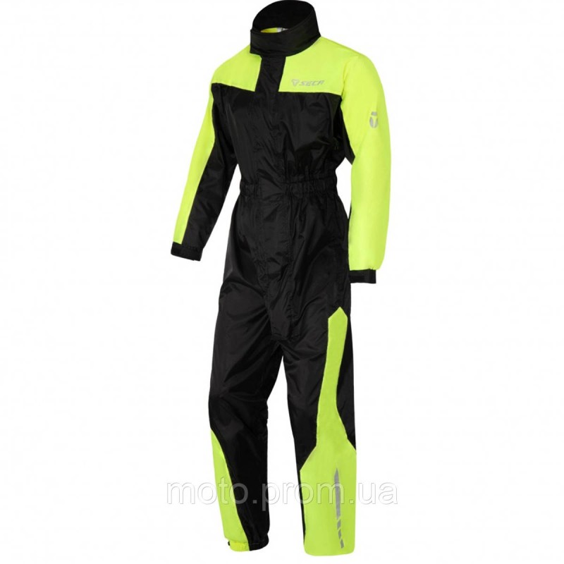 Мотодощовик комбінезон SECA Monsun EVO Black Fluo S