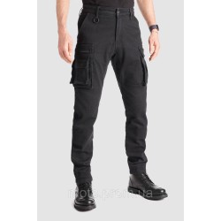 Мотоджинси PandoMoto Desert Cargo Black W32-L34