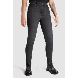 Мотоджинси одношарові PandoMoto LADY KAYA Slim Grey W26-L32