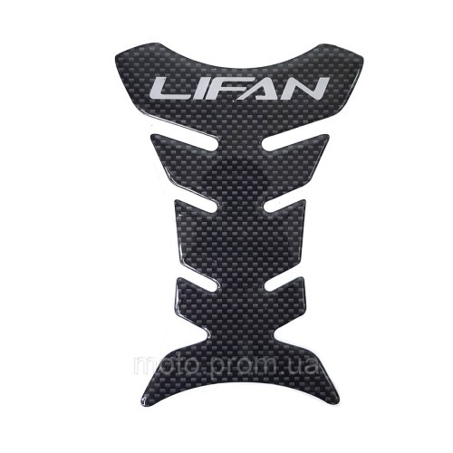 Наклейка на бак NB-1 карбон Lifan