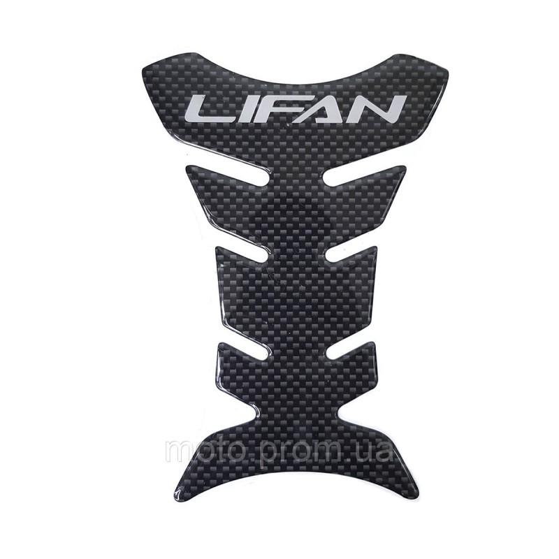 Наклейка на бак NB-1 карбон Lifan