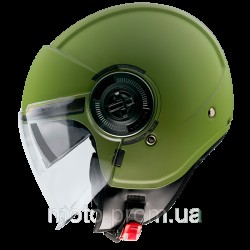 Мотошолом MT VIALE SV S Solid Matt Green XL