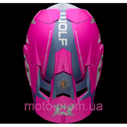 Мотошолом AXXIS WOLF Jackal C18 Matt Pink M