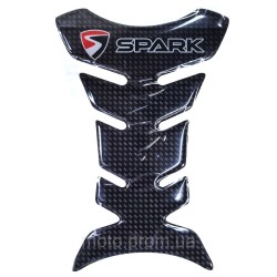 Наклейка на бак NB-1 карбон SPARK