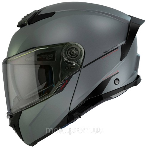 Мотошлем MT ATOM 2 SV Solid A2 Matt Titan S