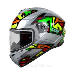 Мотошолом AXXIS DRAKEN S Jolly C2 Gloss Gray L Мотошолом AXXIS DRAKEN S Jolly C2 Gloss Gray L