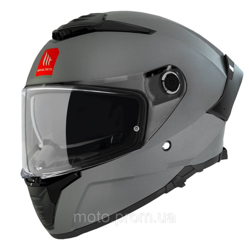 Мотошолом MT THUNDER 4 SV Solid A12 Matt Grey XXL