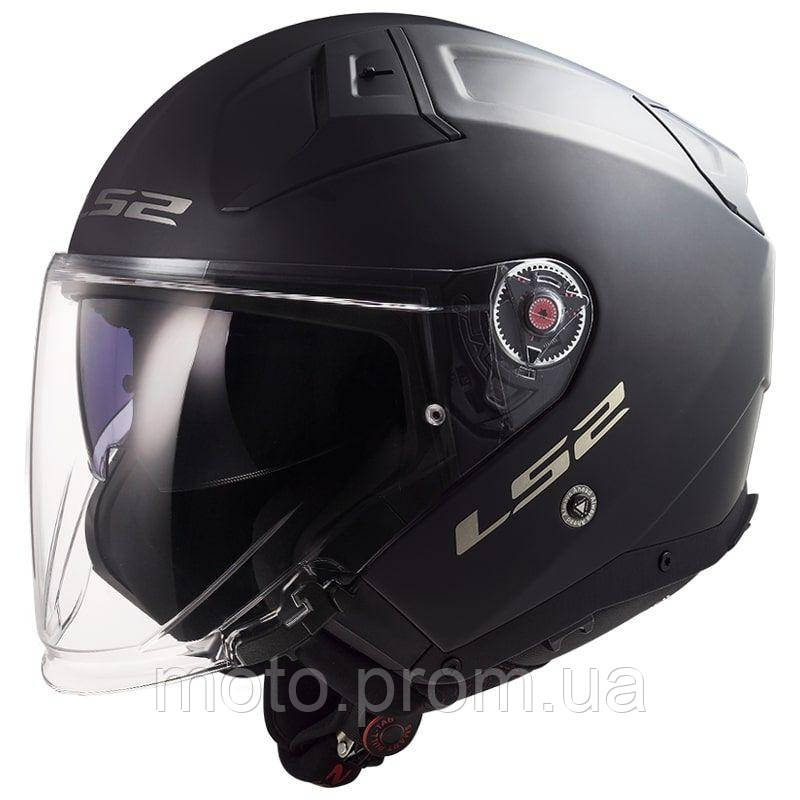 Мотошлем LS2 OF603 Infinity 2 Solid Matt Black L