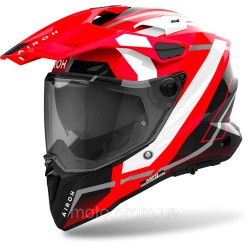 Мотошолом Airoh COMMANDER 2 MAVICK red gloss M