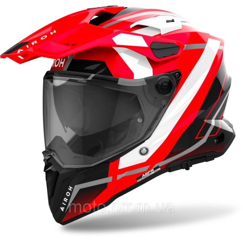 Мотошолом Airoh COMMANDER 2 MAVICK red gloss M